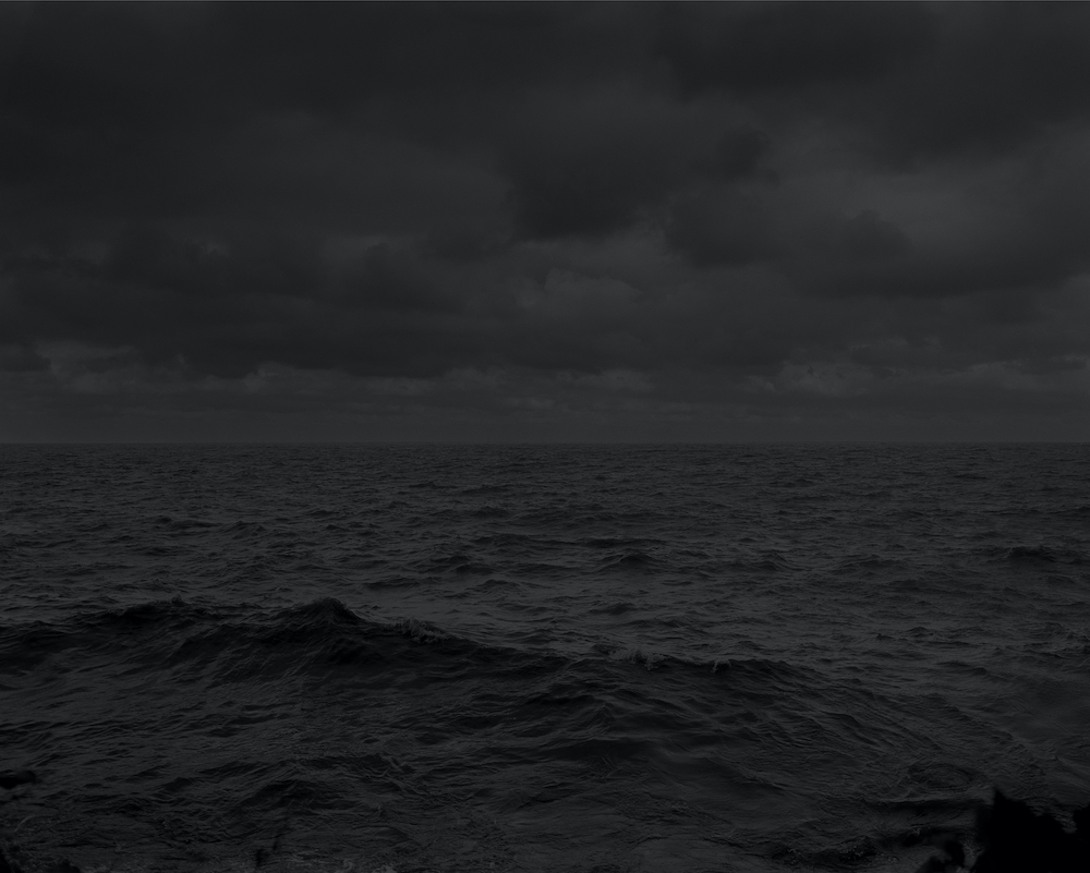 Dawoud Bey, “Untitled #2S (Lake Erie and Sky),” from the series Night Coming Tenderly, Black, 2017; San Francisco Museum of Modern Art, Accessions Committee Fund purchase; © Dawoud Bey 